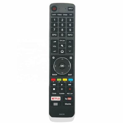 Νέος τηλεχειρισμός EN3C39 για τις έξυπνες TV Hisense 4K με Netflix και εσείς κουμπιά σωλήνων
